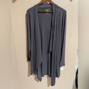 Pip & Vine by Rosie Pope Gray Open Front Robe NWT Pregnancy Loungewear Robe